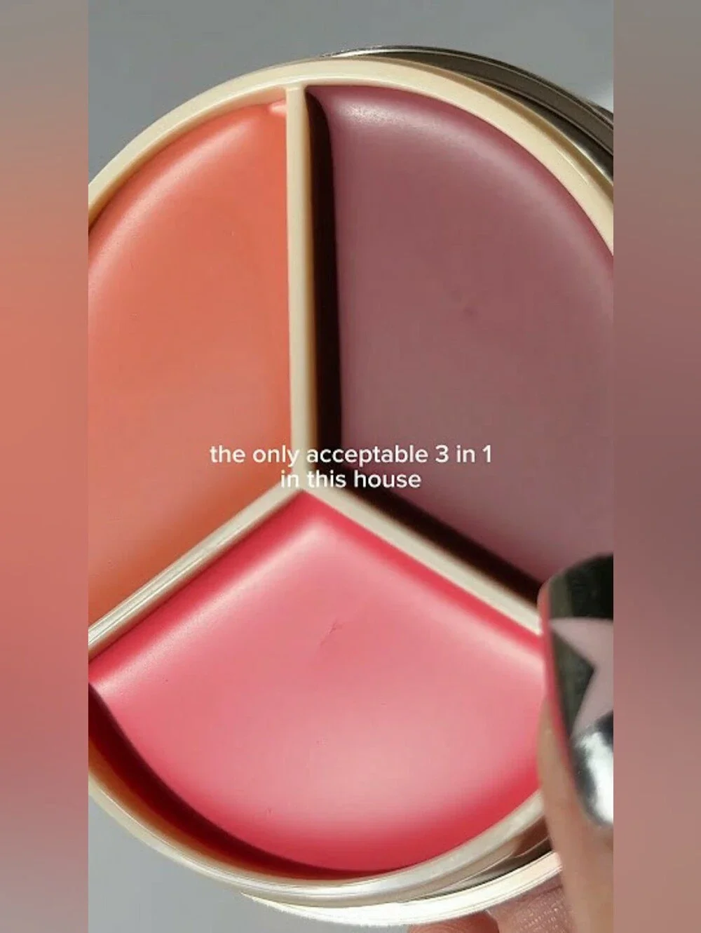 🍑Face Need🍑BNIB Anastasia Fullsize PEACH Magic Touch Cream Blush Trio!$38Ret!!
